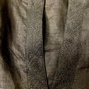 Lauren by Ralph Lauren Linen Tunic Top